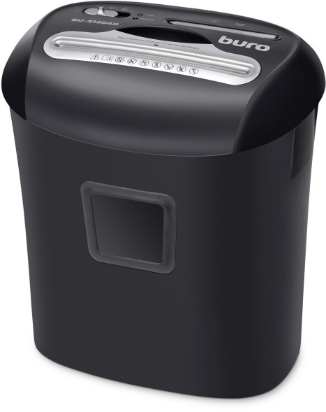 Шредер Buro Office BU-S1204D (секр.P-4) фрагменты 12лист. 21лтр. пл.карты CD