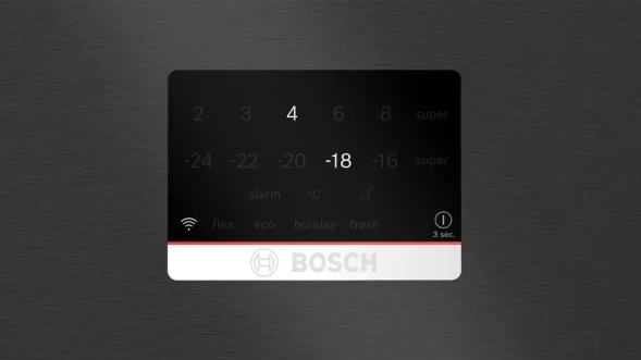 Холодильник Bosch KGP86AXB0N 2-хкамерн. черный
