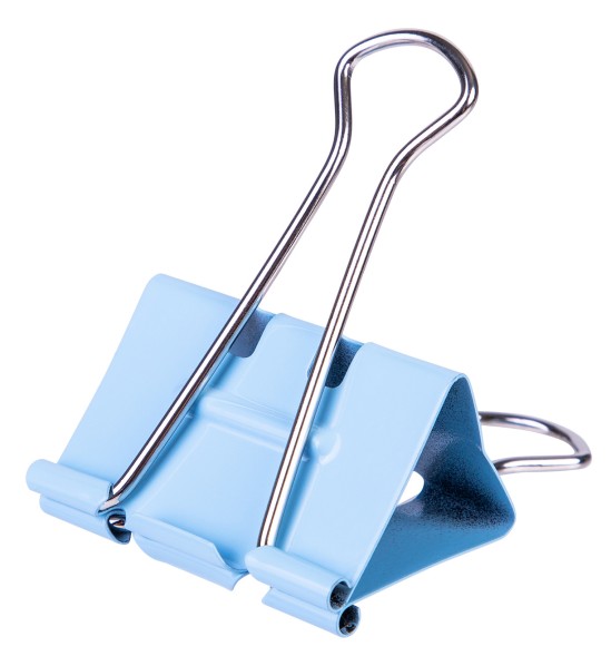 Зажимы Deli E8553S металл 32мм ассорти (упак.:24шт) пластиковая туба