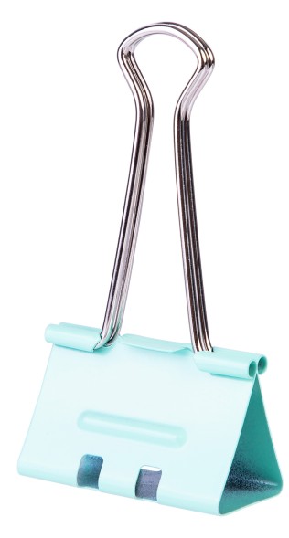 Зажимы Deli E8553S металл 32мм ассорти (упак.:24шт) пластиковая туба