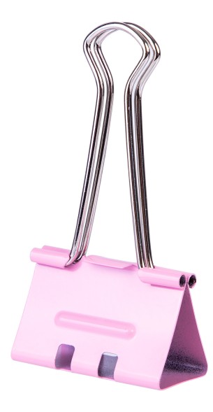 Зажимы Deli E8553S металл 32мм ассорти (упак.:24шт) пластиковая туба