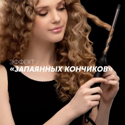 Щипцы Polaris PHS 1509TAi stick Argan Therapy PRO 40Вт черный макс.темп.:220С покрытие:турмалиновое (PHS 1509TAI)