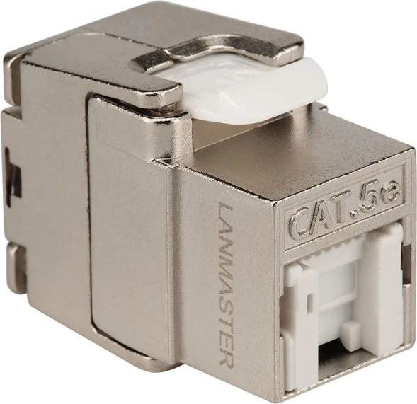 Модуль Lanmaster LAN-TK45S5E/180R информ. Keystone RJ45 кат.5E
