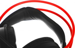 Наушники с микрофоном A4Tech Bloody G200 черный/красный 2м мониторные оголовье (G200  AUX3.5-4PIN +USB)