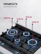 Газовая варочная поверхность Lex GVG 644T MBBL черный
