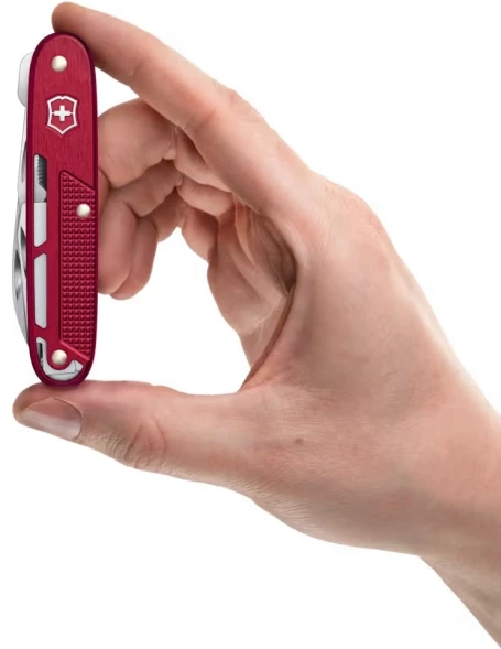 Нож перочинный Victorinox Onefold Alox (0.8006.20) 93мм 2функц. красный карт.коробка