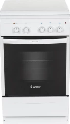 Плита Электрическая Gefest ЭП Н Д 5140 белый эмаль (металлическая крышка)