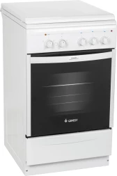 Плита Электрическая Gefest ЭП Н Д 5140 белый эмаль (металлическая крышка)