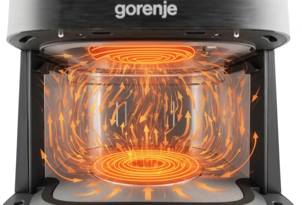 Аэрогриль Gorenje AF1800DHB 6.3л 1800Вт черный