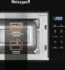 Микроволновая печь Weissgauff HMT-206 Compact Grill 20л. 700Вт черный (встраиваемая)