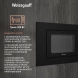 Микроволновая печь Weissgauff HMT-206 Compact Grill 20л. 700Вт черный (встраиваемая)