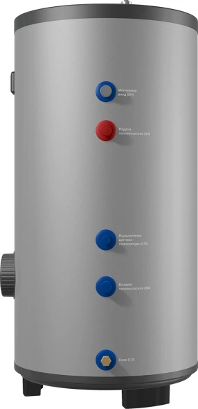 Водонагреватель Thermex Nixen 150 F (combi) 17кВт 150л через теплообменник напольный/серый