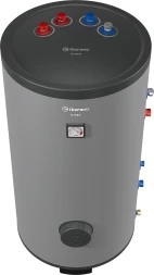 Водонагреватель Thermex Nixen 150 F (combi) 17кВт 150л через теплообменник напольный/серый