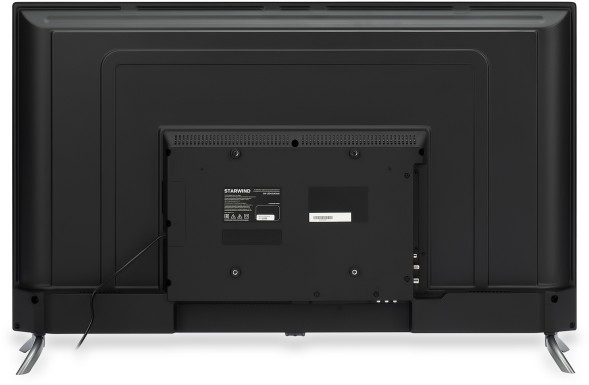 Телевизор LED Starwind 43&amp;quot; SW-LED43UG400 Яндекс.ТВ стальной 4K Ultra HD 60Hz DVB-T DVB-T2 DVB-C DVB-S DVB-S2 USB WiFi Smart TV