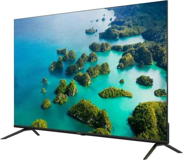 Телевизор LED Haier 43&amp;quot; LED S2 Frameless черный 4K Ultra HD 60Hz MEMC DVB-T DVB-T2 DVB-C DVB-S DVB-S2 USB WiFi Smart TV (RUS)