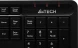 Клавиатура A4Tech Fstyler FKS10 черный/оранжевый USB