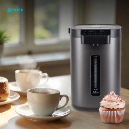Термопот Vitek VT-1191 5.2л. 1650Вт темно-серый