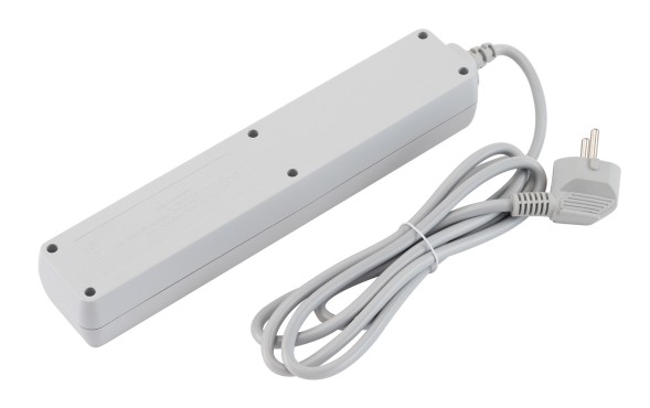 Сетевой фильтр PC Pet AP01006-1.8-G 1.8м (5 розеток) серый (пакет ПЭ)