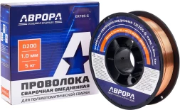 Проволока свар. Aurora ER70S-6 D1мм 5000гр (40990)