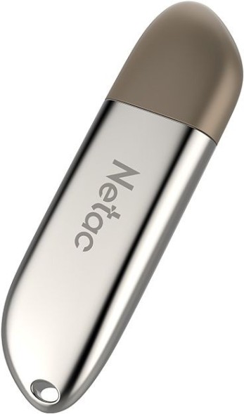 Флеш Диск Netac 128Gb U352 NT03U352N-128G-30PN USB3.0 серебристый