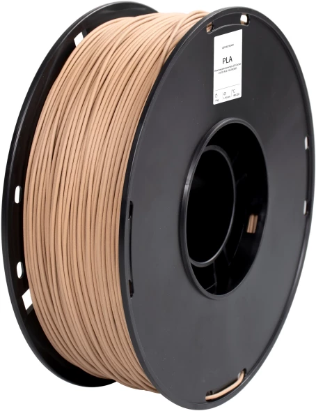 Пластик для принтера 3D Cactus CS-3D-PLA-1KG-WOOD PLA d1.75мм 1кг L326м 1цв.