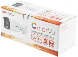 Камера видеонаблюдения IP Hikvision DS-2CD2047G2-LU(C)(4MM) 4-4мм цв. корп.:белый