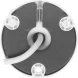 Камера видеонаблюдения IP Dahua DH-IPC-HFW1839TCP-A-IL-0280B-S6 2.8-2.8мм цв. корп.:белый (DH-IPC-HFW1839TCP-A-IL-0280B)