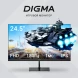 Монитор Digma 24.5&amp;quot; Overdrive 25P510F черный IPS LED 1ms 16:9 HDMI матовая Piv 250cd 178гр/178гр 1920x1080 180Hz DP FHD 3.6кг
