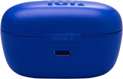 Гарнитура внутриканальные JBL Endurance Race 2 синий беспроводные bluetooth в ушной раковине (JBLENDURACE2BLU)