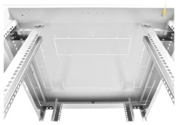 Шкаф серверный ЦМО (ШТК-М-42.8.10-4ААА) напольный 42U 800x1000мм пер.дв.перфор. задн.дв.спл.стал.лист 2 бок.пан. направл.под закл.гайки 550кг серый 855мм 134.3кг 180град. 2030мм IP20