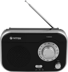 Радиоприемник настольный Vitek VT-3593 черный