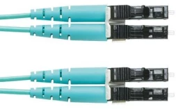 Патч-корд Panduit Opti-Core FX2ELLNSNSNM003 2x50/125 OM3 LC дуплекс-SC дуплекс 3м LSZH аквамарин