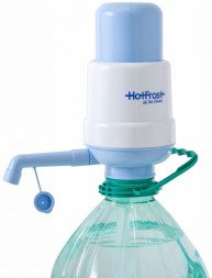 Помпа для 19л бутыли Hotfrost A6 механический голубой/серый картон
