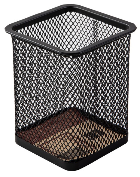 Подставка Deli E9174 для письменных принадлежностей черный металл сетка