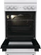 Плита Комбинированная Gorenje GK5A22WH белый (металлическая крышка) реш.сталь
