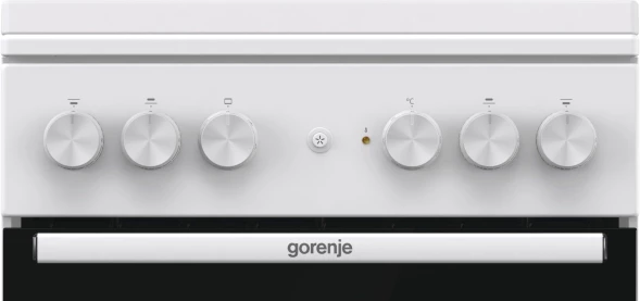Плита Комбинированная Gorenje GK5A22WH белый (металлическая крышка) реш.сталь