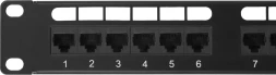 Патч-панель Lanmaster NM-PPU24C 19&amp;quot; 1U 24xRJ45 кат.5E UTP