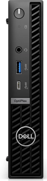 Неттоп Dell Optiplex 7020 Micro i3 14100T (2.7) 16Gb SSD512Gb UHDG 730 Windows 11 Pro GbitEth WiFi BT 90W мышь клавиатура черный (7020-3621)