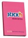 Блок самоклеящийся бумажный Stick`n 21161 51x76мм 100лист. 70г/м2 неон малиновый