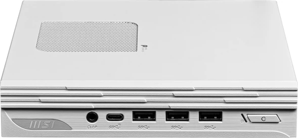 Неттоп MSI Pro DP10 12M-221RU i5 1235U (1.3) 16Gb SSD512Gb Iris Xe Windows 11 Pro 2.5xGbitEth WiFi BT 120W белый (9S6-B0A622-221)