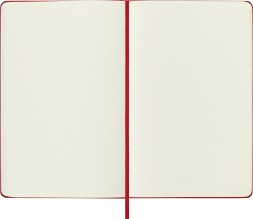 Блокнот Moleskine CLASSIC QP062R Large 130х210мм 240стр. нелинованный твердая обложка красный