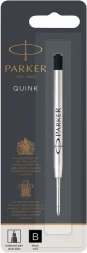 Стержень шариковый Parker QuinkFlow Z08 (1950366) B 1.2мм черные чернила блистер