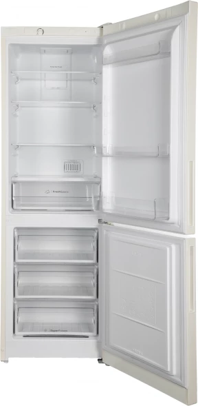 Холодильник Indesit ITR 4180 E двухкамерный No Frost 298 л бежевый с нижней морозильной камерой