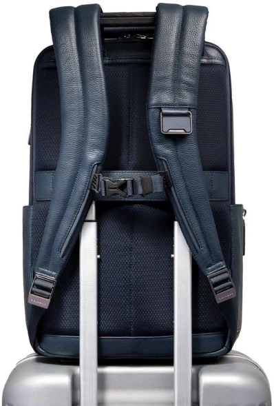 Рюкзак мужской Piquadro Modus CA7106MOS/BLU синий натур.кожа