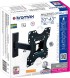 Кронштейн для телевизора Kromax OPTIMA-213 черный 20&amp;quot;-43&amp;quot; макс.30кг настенный поворот и наклон