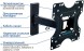 Кронштейн для телевизора Kromax OPTIMA-213 черный 20&amp;quot;-43&amp;quot; макс.30кг настенный поворот и наклон