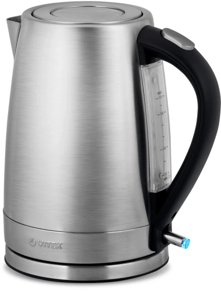 Чайник электрический Vitek VT-7000 1.7л. 2200Вт серебристый корпус: нерж.сталь