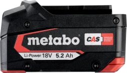 Батарея аккумуляторная Metabo LI-Power Extreme 18В 5.2Ач Li-Ion (625028000)