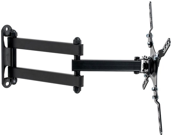 Кронштейн для телевизора Kromax DIX-13 черный 15&amp;quot;-42&amp;quot; макс.20кг настенный поворотно-выдвижной и наклонный