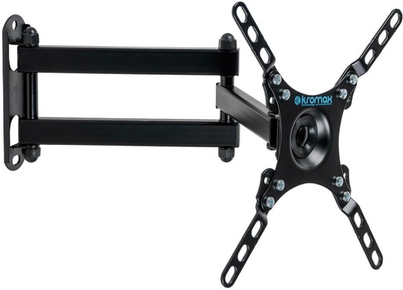 Кронштейн для телевизора Kromax DIX-13 черный 15&amp;quot;-42&amp;quot; макс.20кг настенный поворотно-выдвижной и наклонный